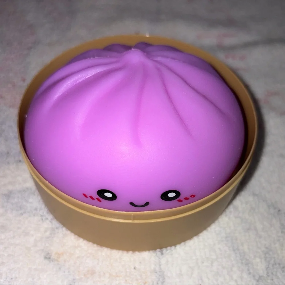 Bun Squishy Toy - Assorted Pastel Colors - For One Choose your Color  NWT